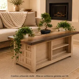 Table basse qui a du coffre