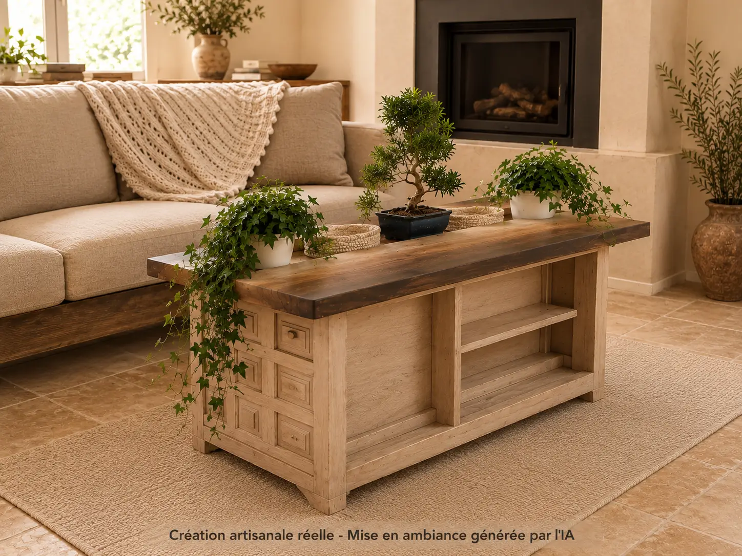 Table basse qui a du coffre